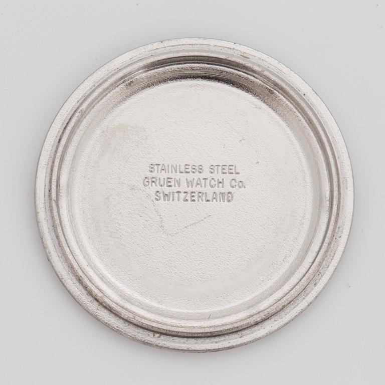 GRUEN, Precision, wristwatch, 41 mm.