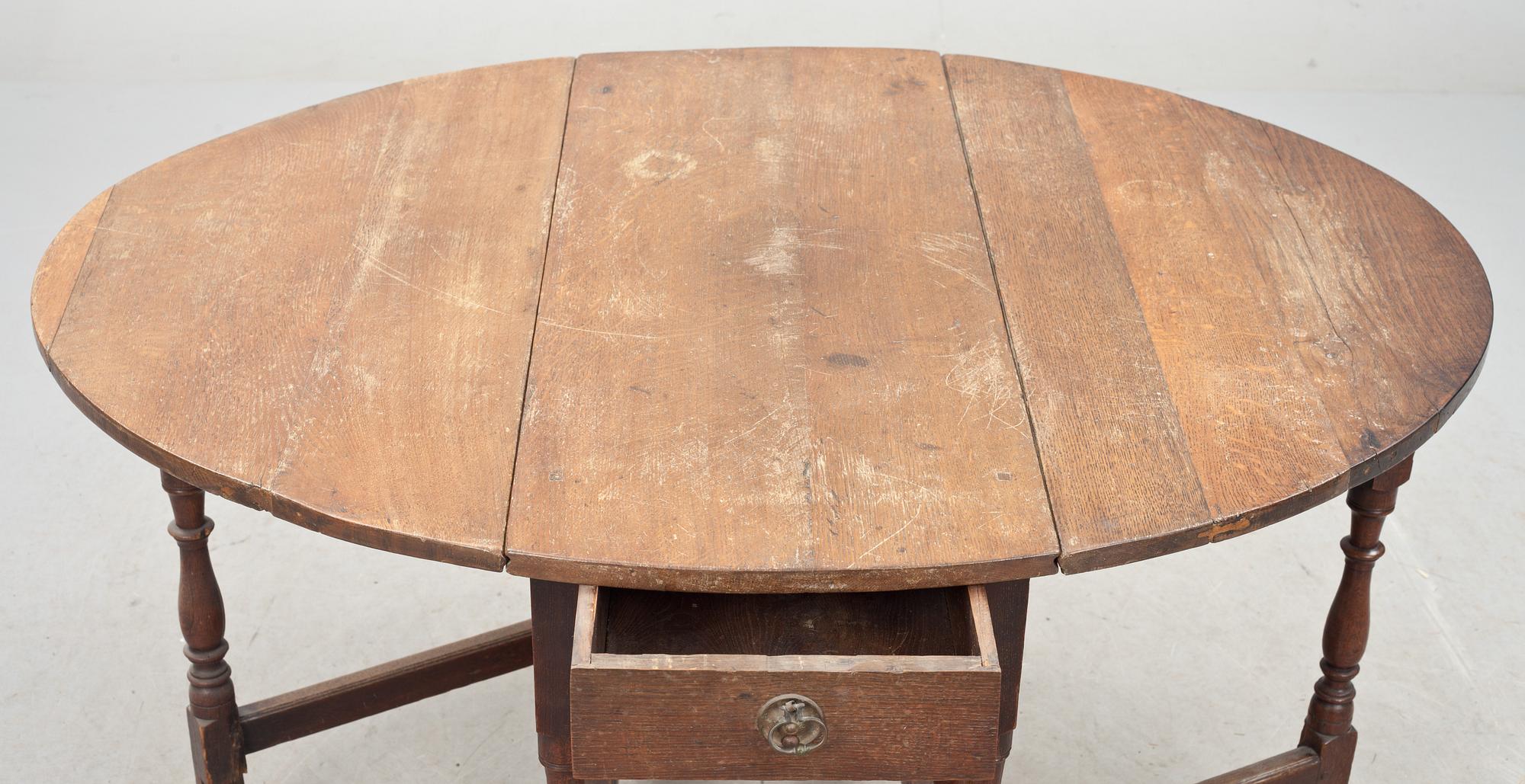 SLAGBORD, 1700/1800-tal.