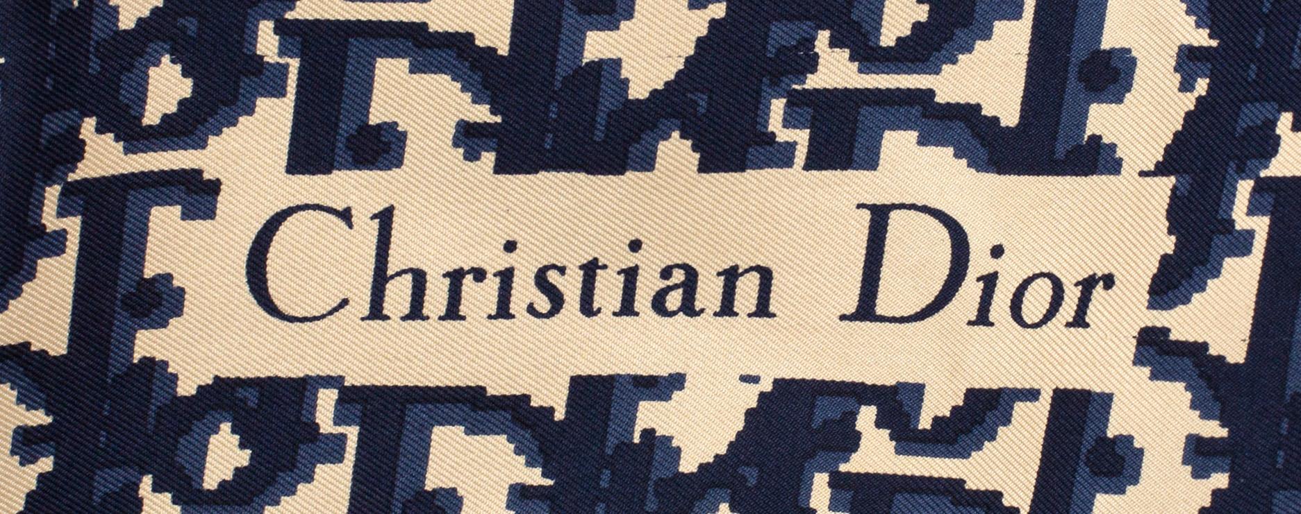 CHRISTIAN DIOR, 2 scarfs.