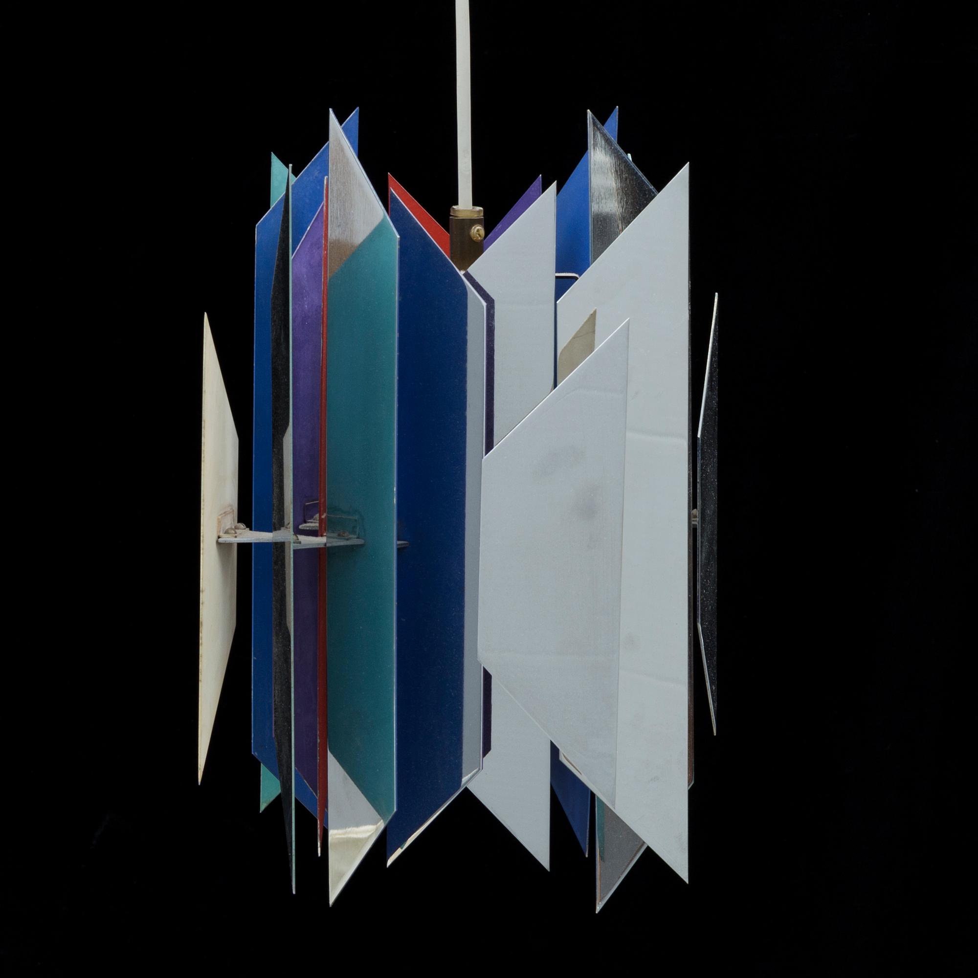 A 'Tivoli' ceiling light by Simon P Henningsen, LYFA, Denmark, second half of the 20th century.