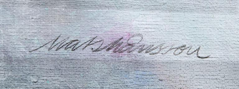 Mats Månsson, olja på duk signerad.