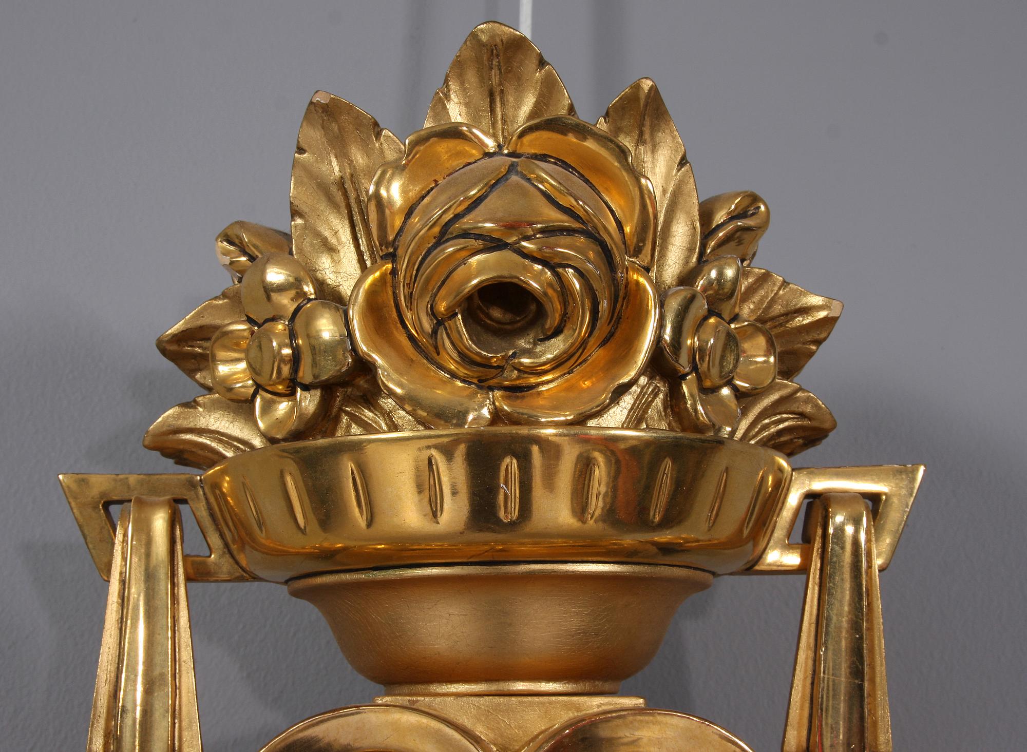 VÄGGPENDYL, gustaviansk stil, 1900-tal.