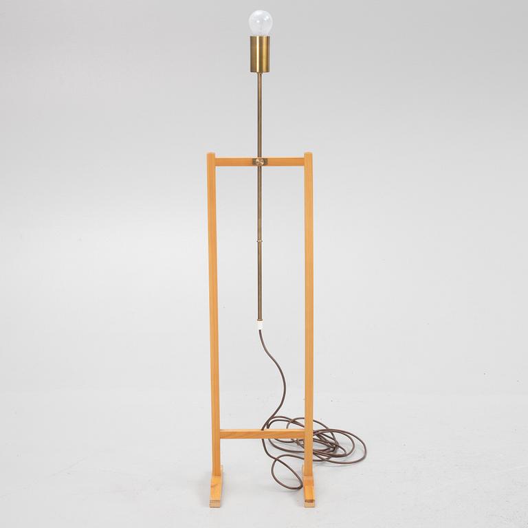 Josef Frank, floor lamp, model 2458, "The Crutch", Svenskt Tenn.