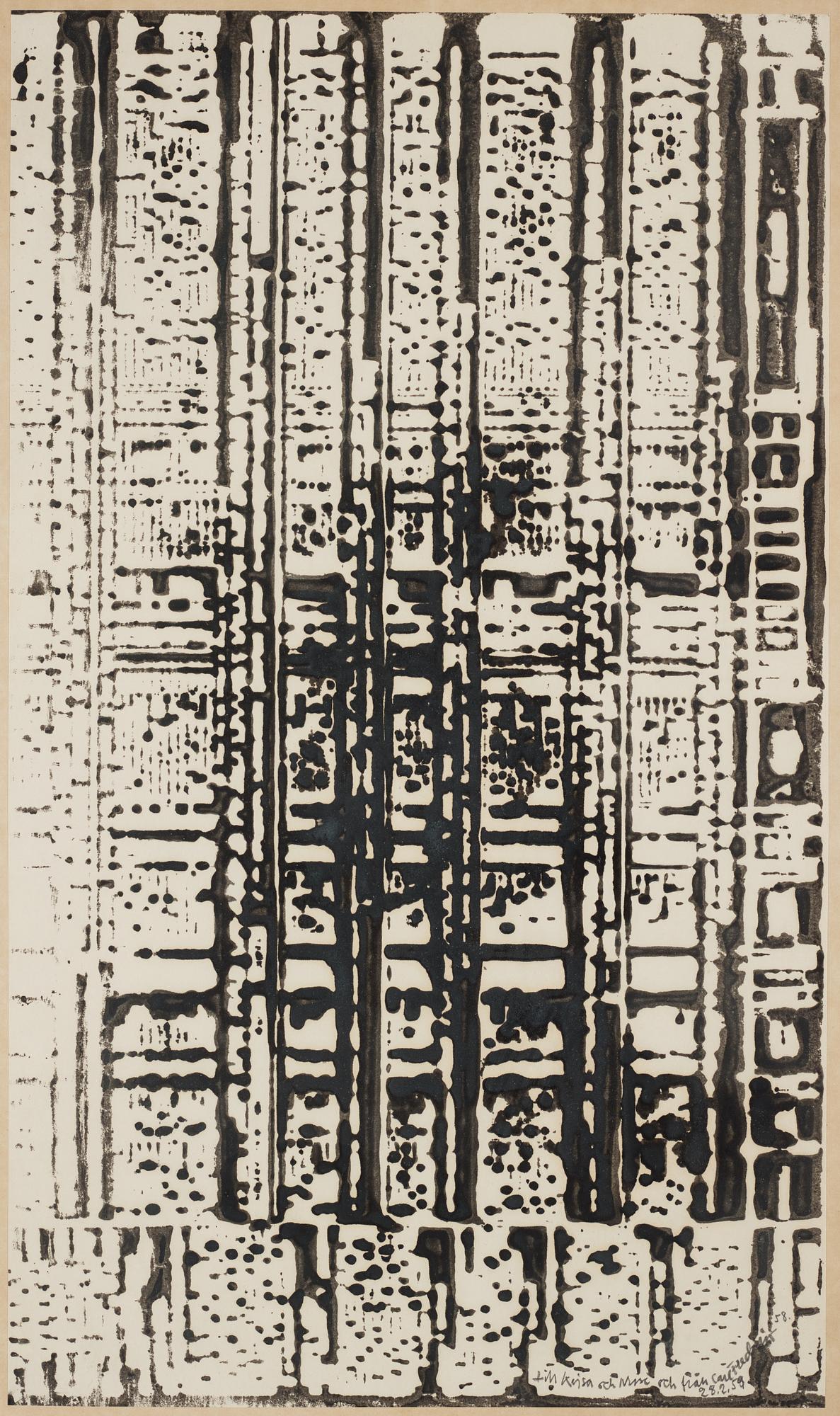 Carl Fredrik Reuterswärd, Untitled.