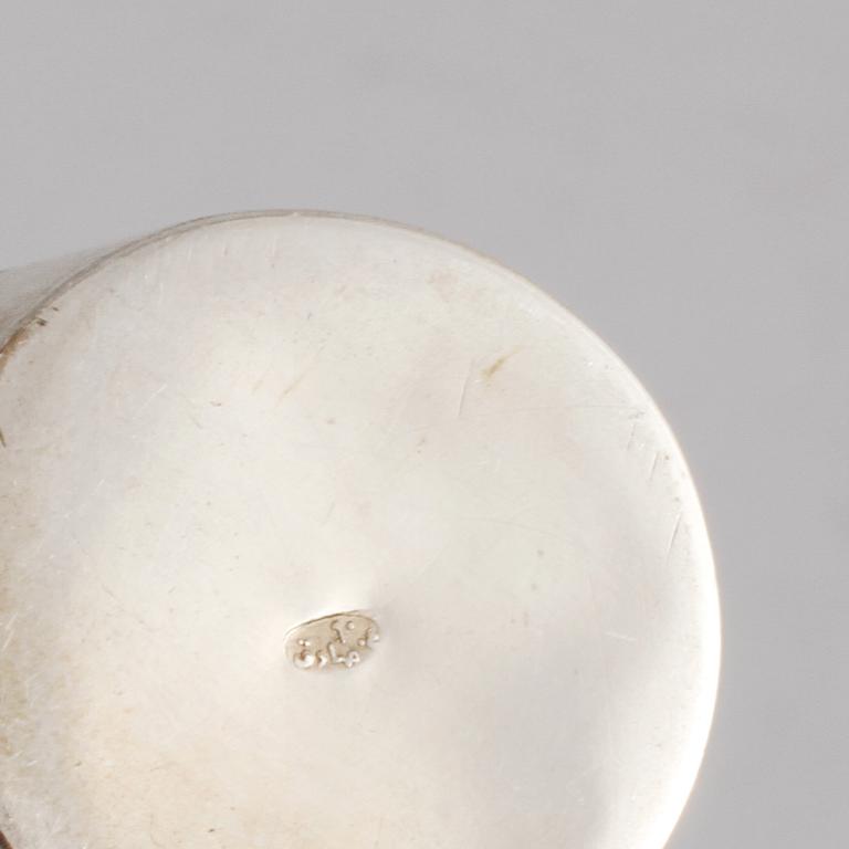 PARTI SILVER, 13 delar, bla Gewe Silvervarufabriken Ab, Malmö, 1955. Vikt 545 g.