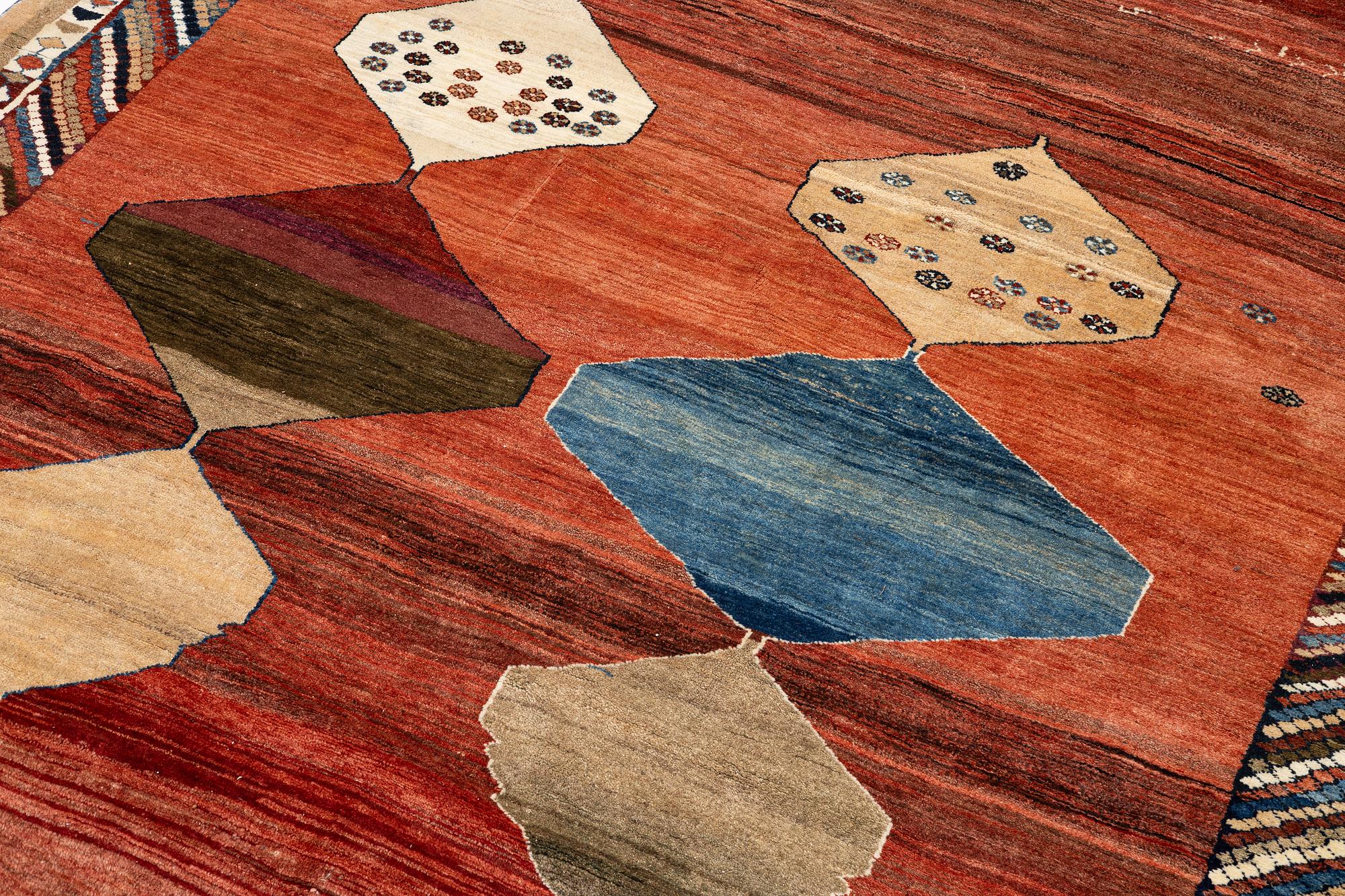 A so-called Gabbeh carpet, c. 290 x 235 cm.