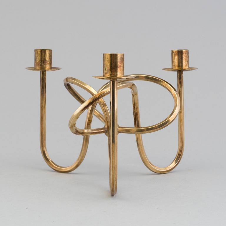 JOSEF FRANK, a brass candelabrum from Svenskt Tenn.