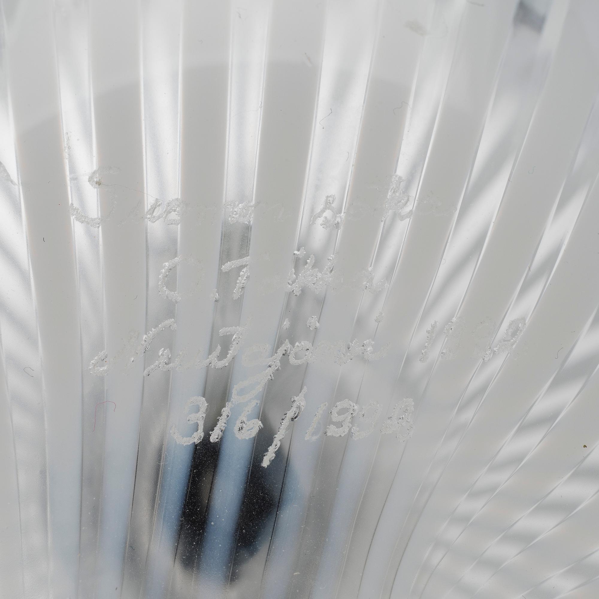 OIVA TOIKKA, BIRD, Suomen Sotka. Signed O.Toikka, Nuutajärvi 1992 316/1992.