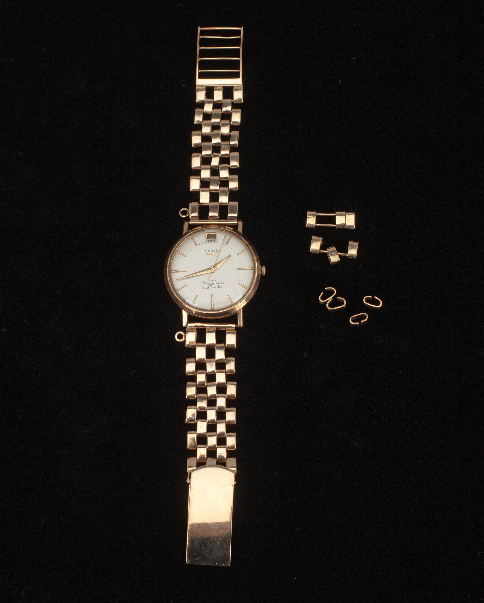 ARMBANDSUR, Longines Flagship, guld 18k, 1960-tal.