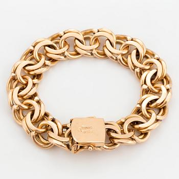 ARMBAND, 18K guld, Bismarcklänk.