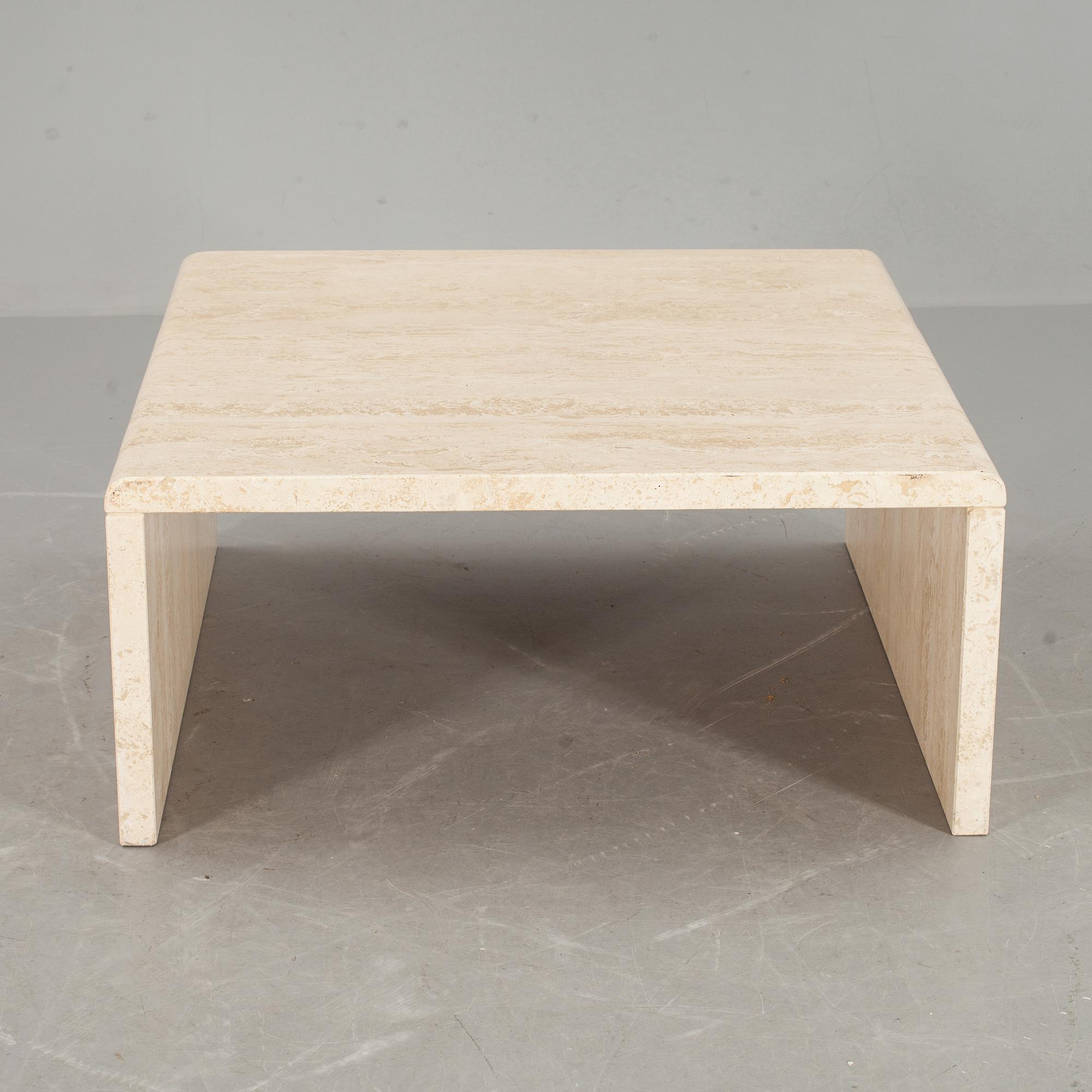 SOFFBORD, travertin.