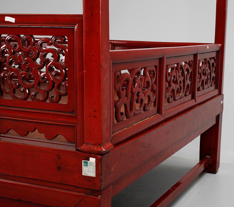 A Chinese 20th cent bed.