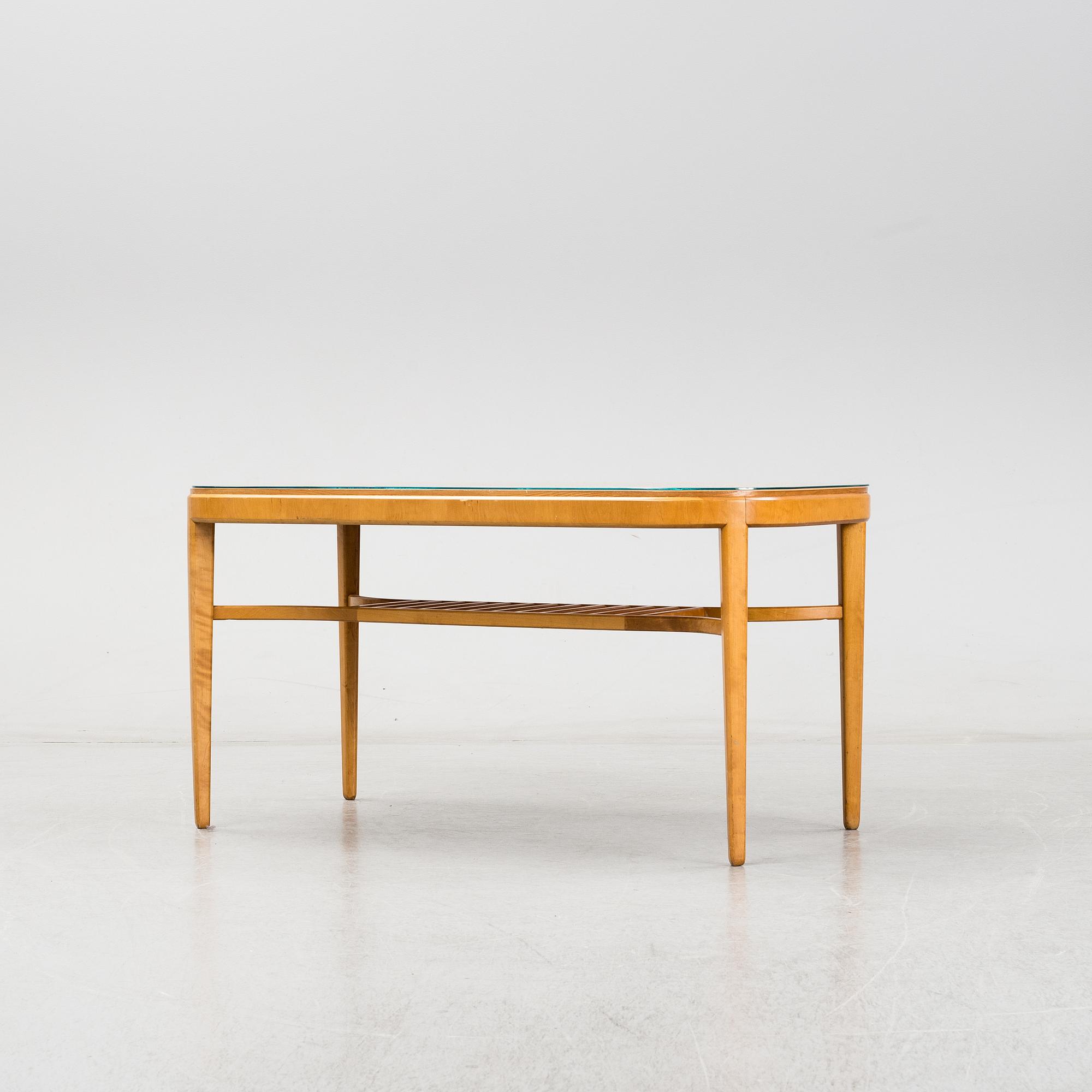 A coffe table, mid 20th century.
