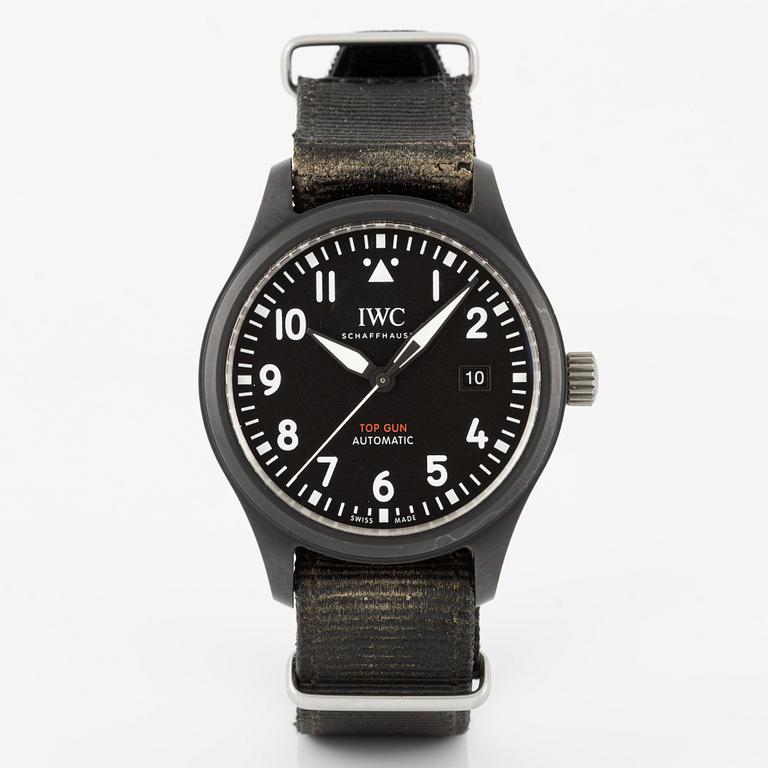 IWC, Pilot´s Watch, "Top Gun", armbandsur, 41 mm.