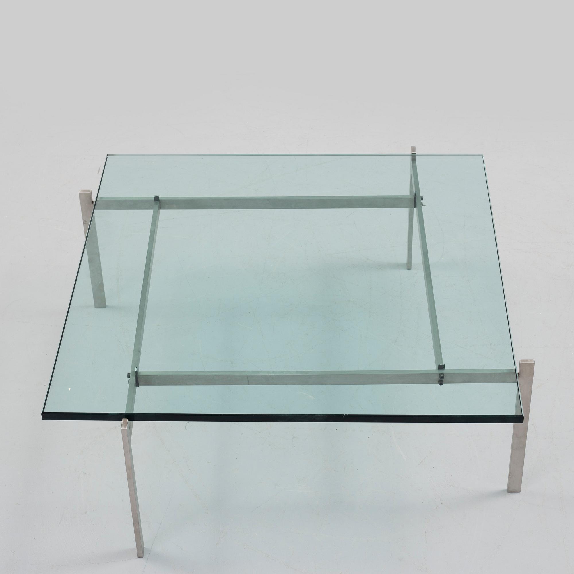 POUL KJAERHOLM, soffbord, "PK-61", Fritz Hansen, Danmark.