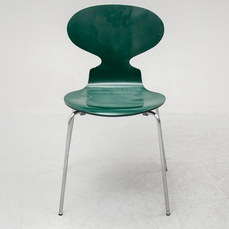 ARNE JACOBSEN, stolar, 10 st, "Myran", Fritz Hansen, Danmark, 1976.