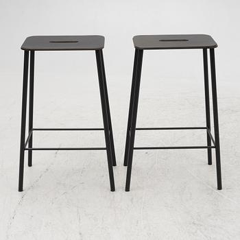 Toke Lauridsen, stools, a pair, "Adam Stool", Frama, contemporary.