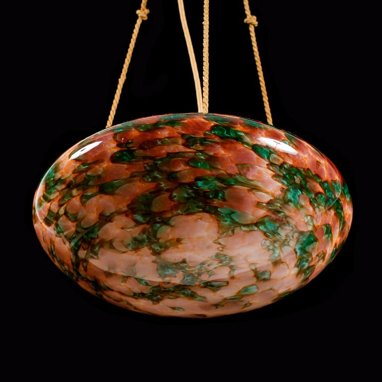 TAKLAMPA, 1900-talets början, höjd ca 92 cm.