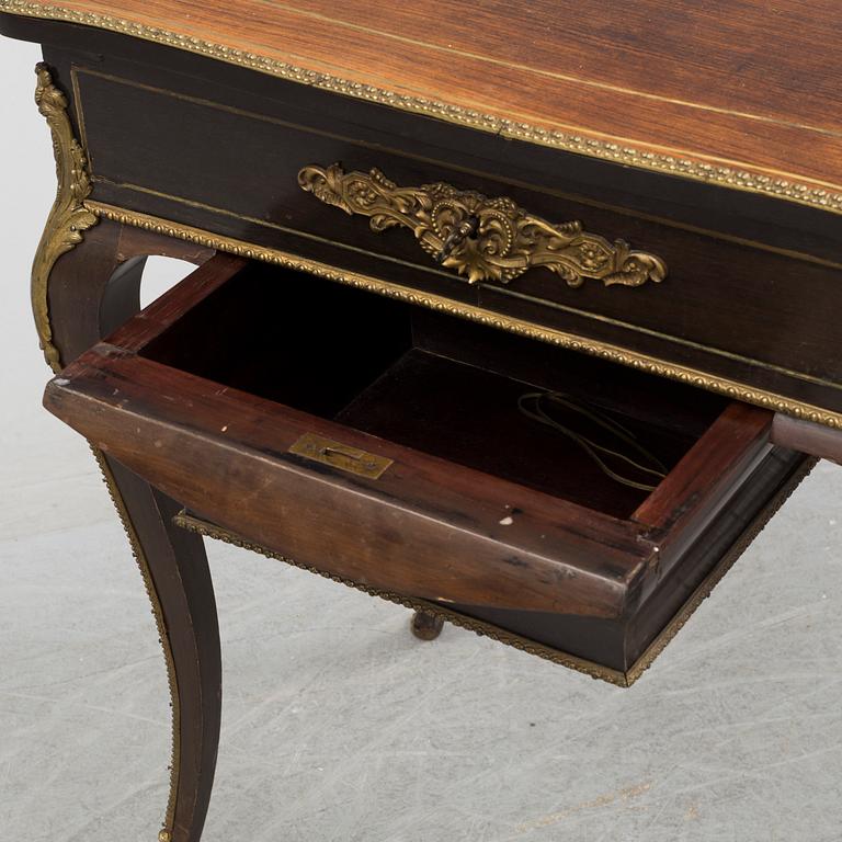 A late 19th century sewing table.