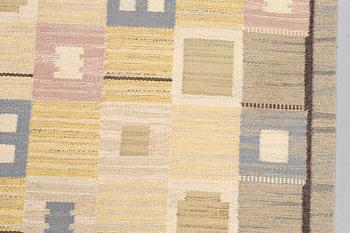 A carpet, flat weave, ca 240 x 155 cm, Sweden.