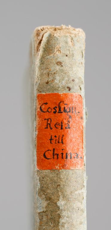 BOK: Charpentier Cossignys Resa till China i öfwersättning af Pehr Olof Gravander, tryckt 1803.
