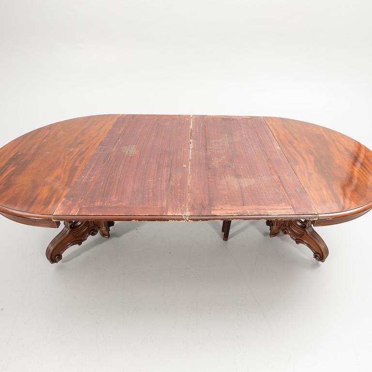 Salon table / Dining table, late 19th century.