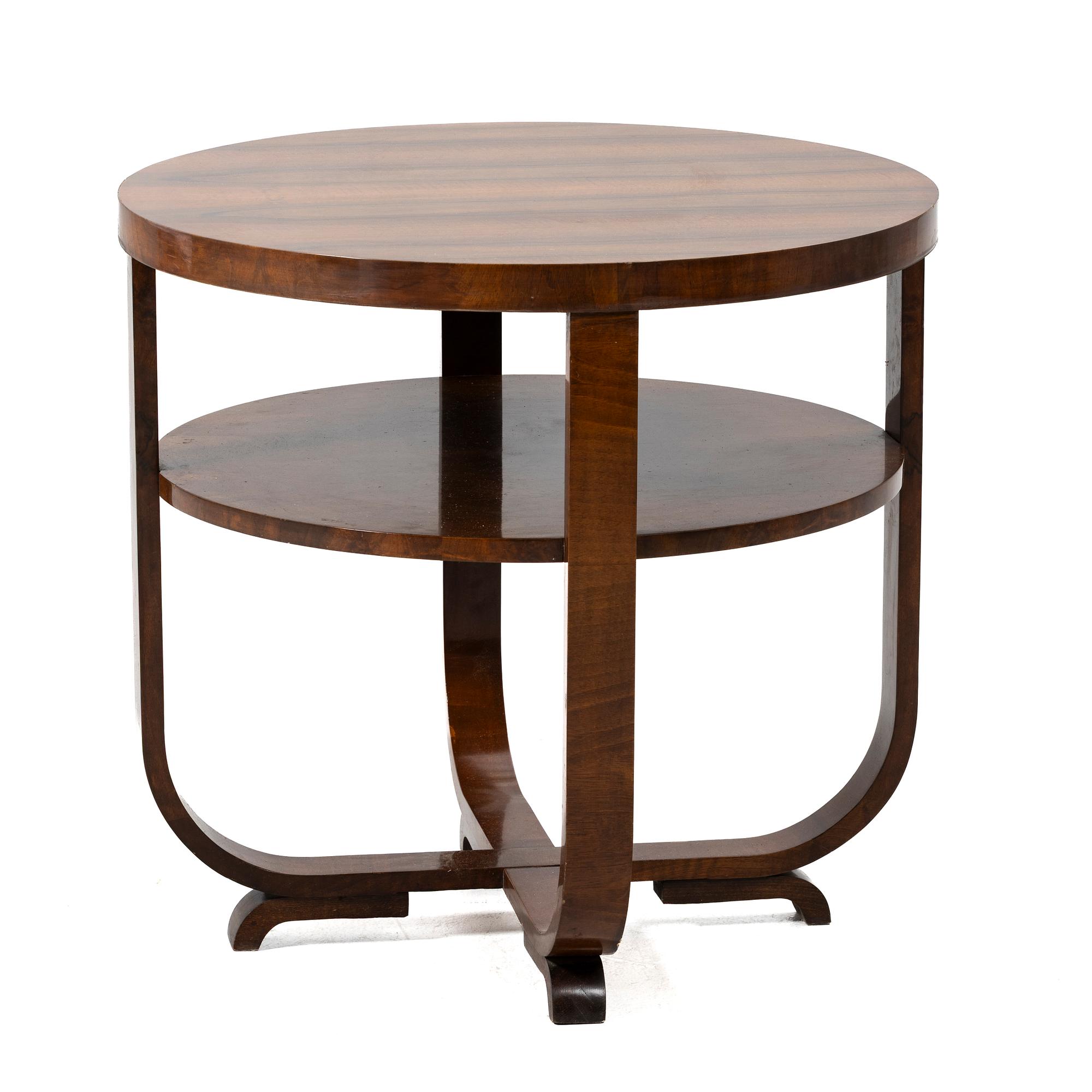 Coffee table/side table, Art Deco style, first half of the 20th century.