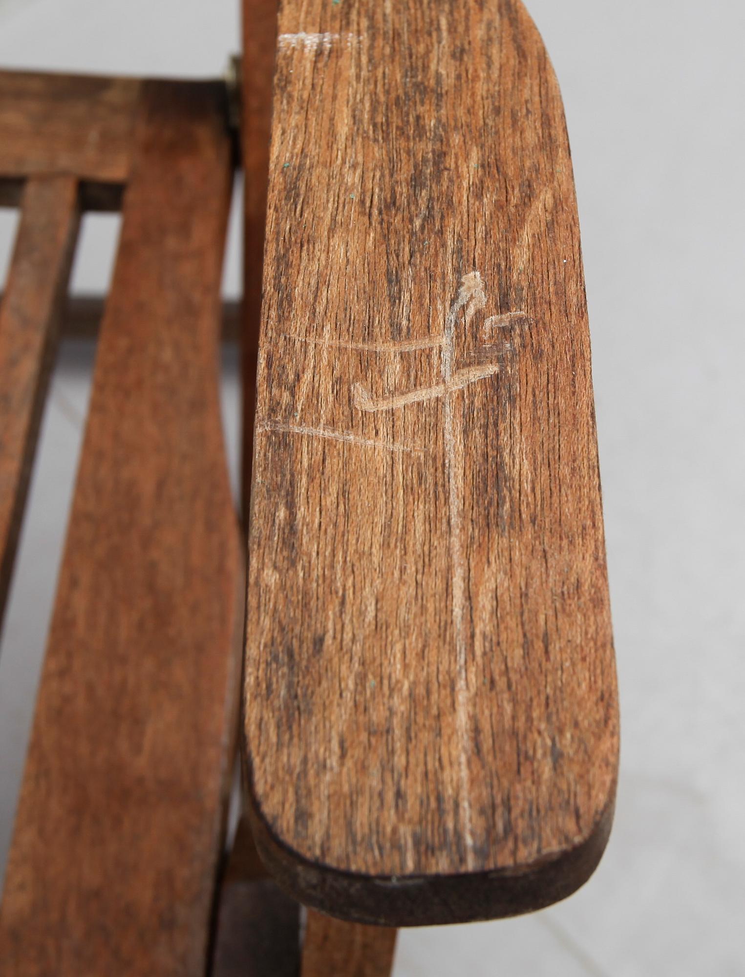 TRÄDGÅRDSSTOLAR, 3 st, 1900-talets andra hälft.