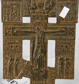 IKON, mässing, Ryssland, 1800/1900-tal.