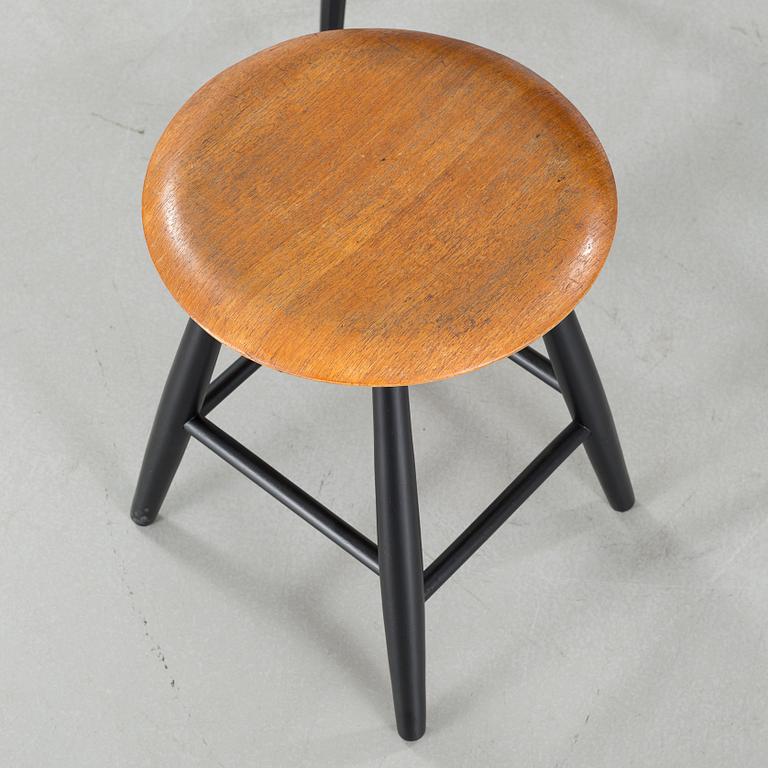 A mid 20th century dressing table and stool.