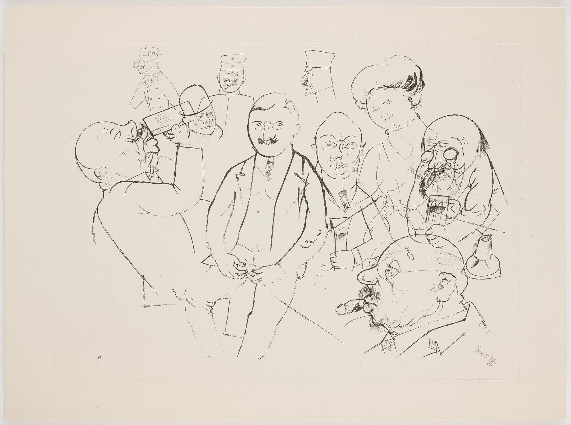George Grosz, "Ecce Homo".