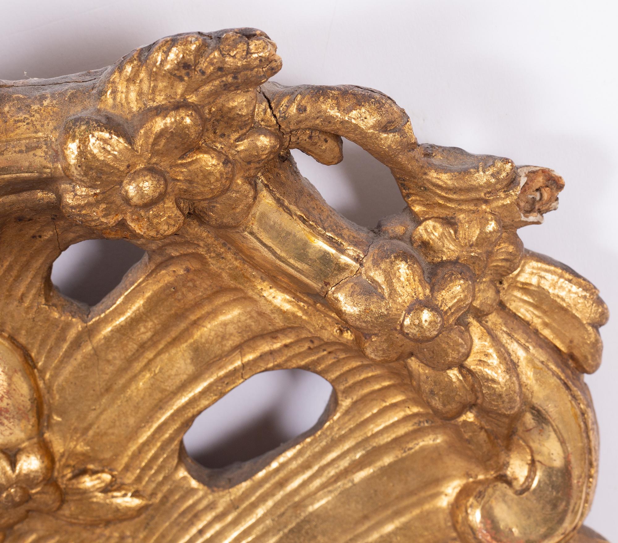 Mirror, Rococo, mid-18th century.