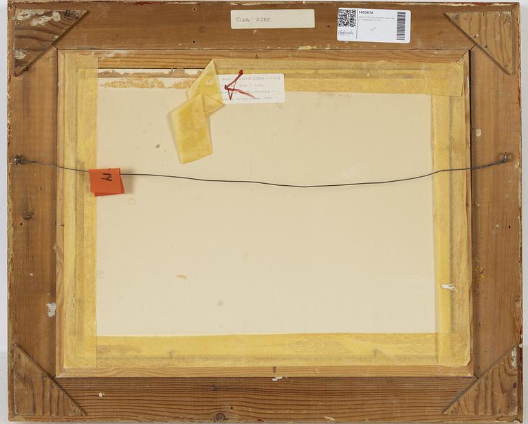 Stellan Mörner, watercolour, signed and dated -63.