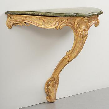A Swedish Rococo console table.