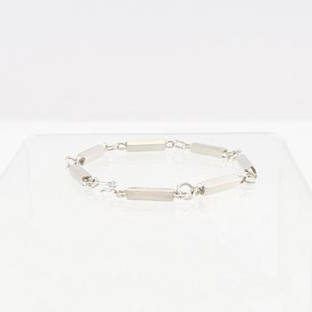 Wiwen Nilsson, silver link bracelet, Lund 1941.