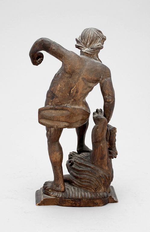 SKULPTUR, trä, barock, 1700-tal.