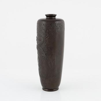 Vas, brons, Japan, Meiji (1868-1912).