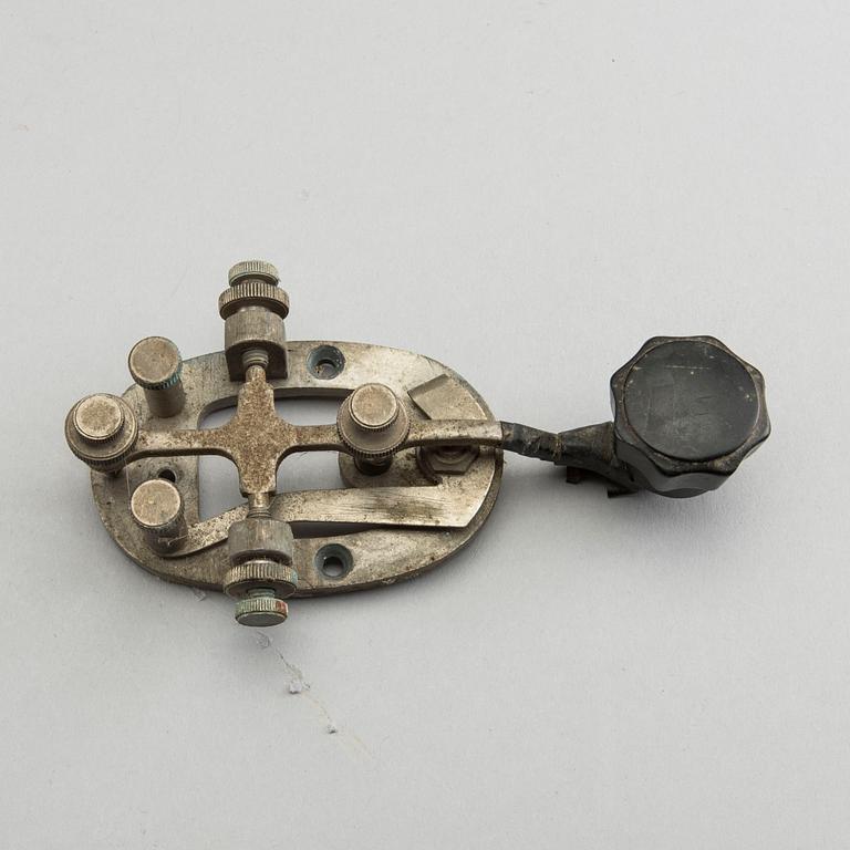 An early 20th century Swedish telegraf marked LM Ericsson.