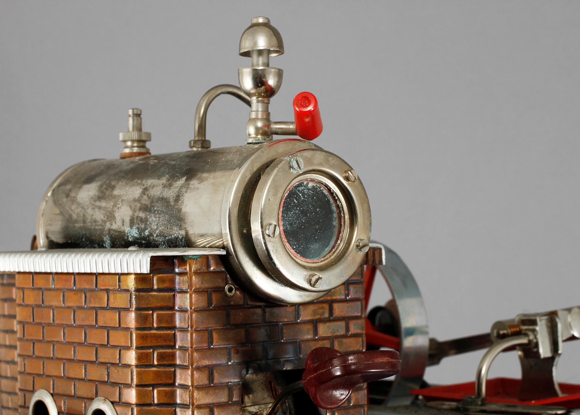 LEKSAKER, 8 delar, Wilesco och Mamod, 1900-talets tredje kvartal.