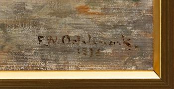 Frans Wilhelm Odelmark, "Vid kyrkporten" (Visby).