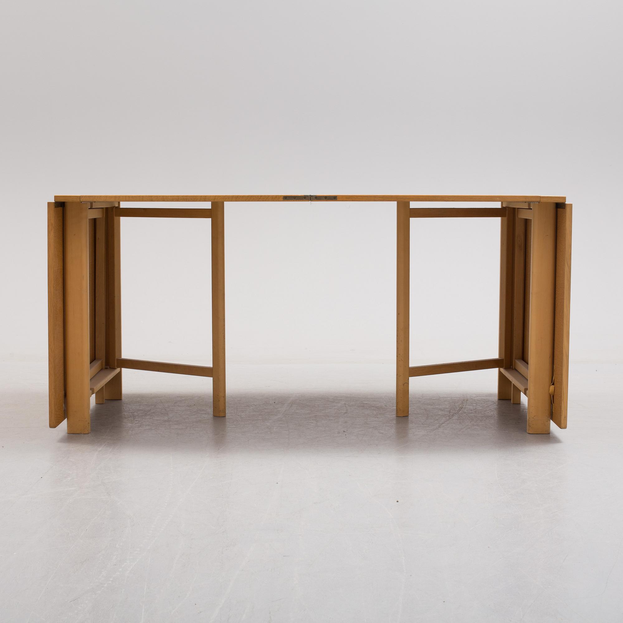 BRUNO MATHSSON, SLAGBORD, "Maria Flap", Firma Karl Mathsson, 1963.
