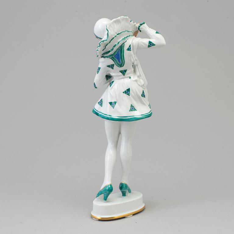 A Rosenthal porcelainfigure of 'Pierrette / Anita Berger', Germany, 1940's.