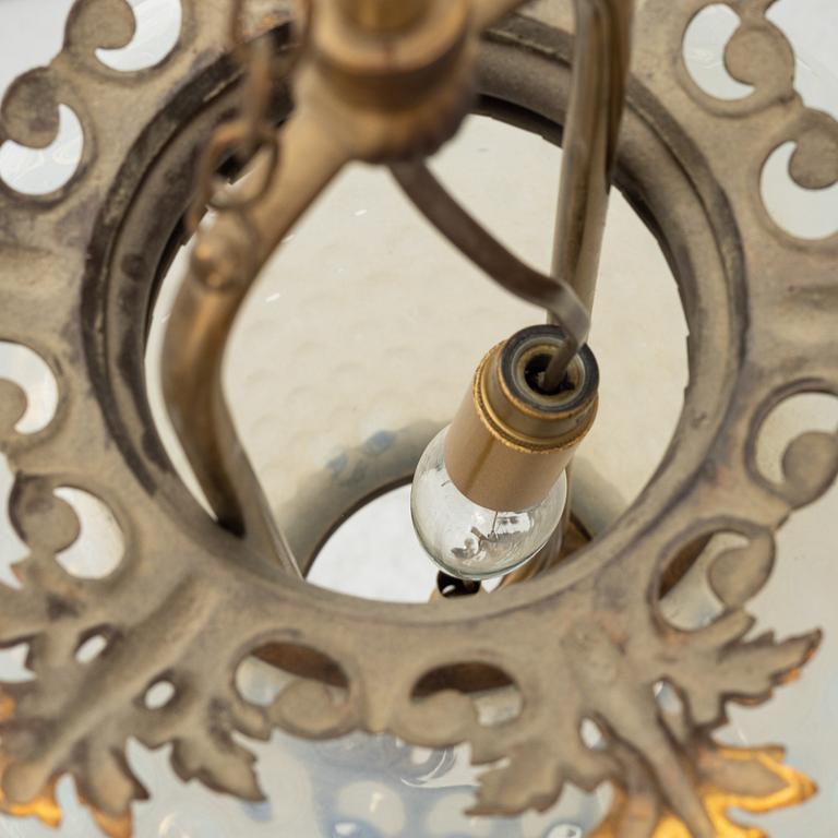 A pair of ceiling lights, first half of the 20th century.