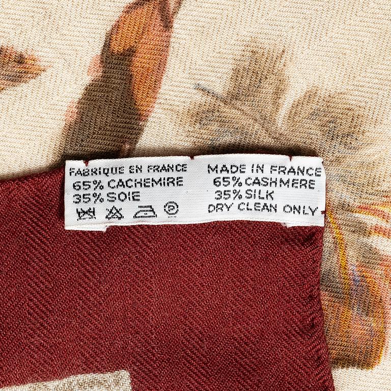 Hermès, sjal, "Plumes".