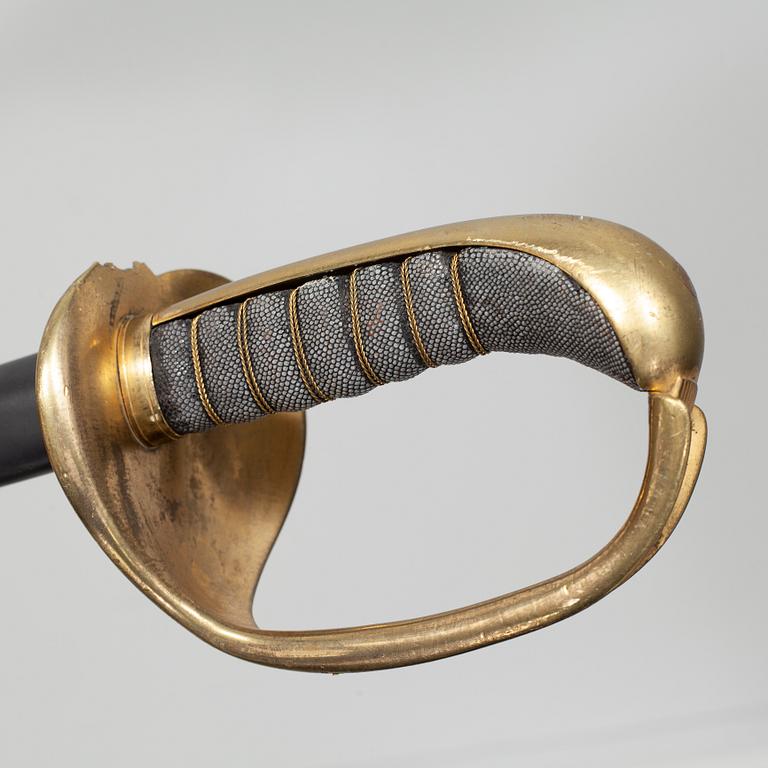 A sword for the swedish army, m/1862/1867.