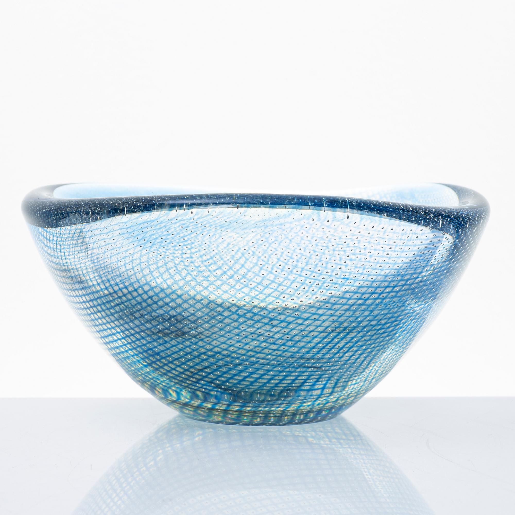 Sven Palmqvist, a 'Kraka' bowl, Orrefors.