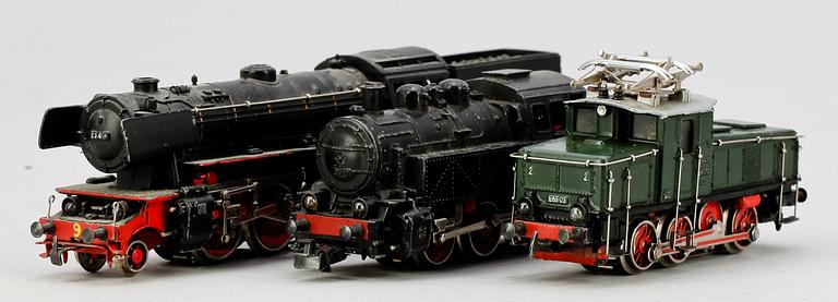 LOK, "DA 800", "CE 800" samt "TM 800", Märklin, 1900-talets andra hälft.