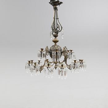 TAKKRONA, oscariansk, 1800-talets andra hälft. Höjd ca 105 cm.