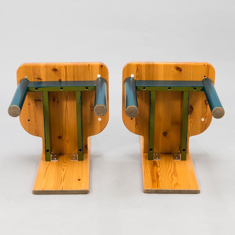 EERO AARNIO, Set of six early 1980's 'Viking' chairs for Polarisdesign.