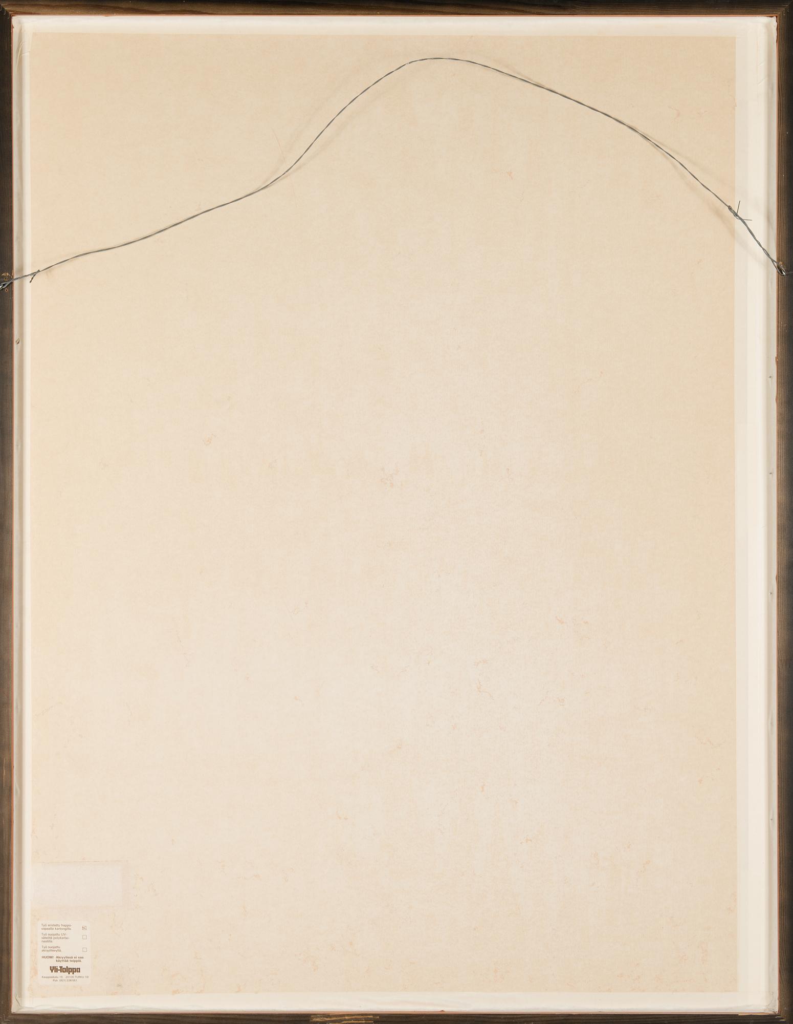 Claes Oldenburg, etsning, akvatint, signerad och daterad 1976, numrerad 1/60.